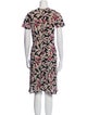 Étoile Isabel Marant Floral Print Midi Length Dress