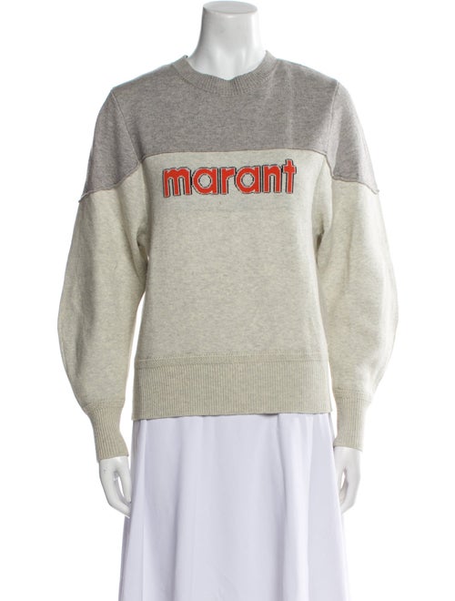 Étoile Isabel Marant Graphic Print Crew Neck Sweater