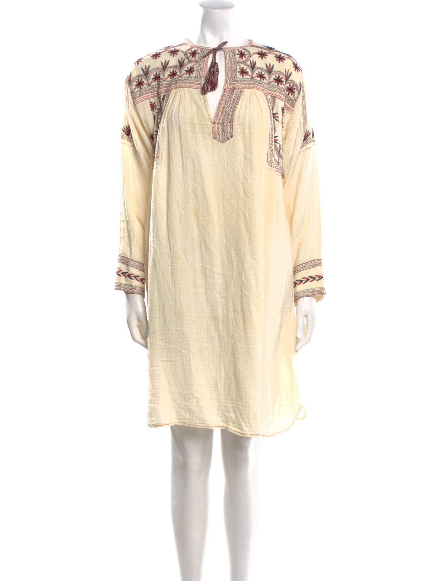 Étoile Isabel Marant Tie Neck Knee-Length Dress