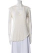 Étoile Isabel Marant Linen Scoop Neck Top