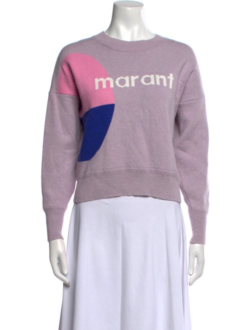 Étoile Isabel Marant Graphic Print Crew Neck Sweater