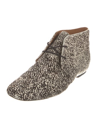 Étoile Isabel Marant Ponyhair Animal Print Oxfords