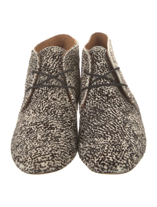 Étoile Isabel Marant Ponyhair Animal Print Oxfords