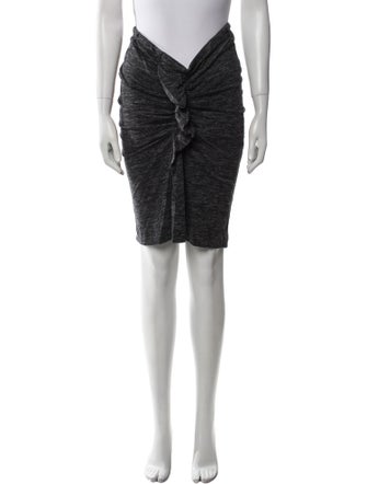 Étoile Isabel Marant Ruffle Embellishment Knee-Length Skirt