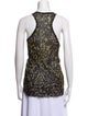 Étoile Isabel Marant Animal Print Scoop Neck Top