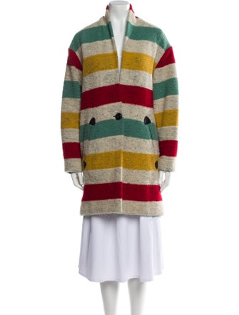 Étoile Isabel Marant Wool Striped Coat