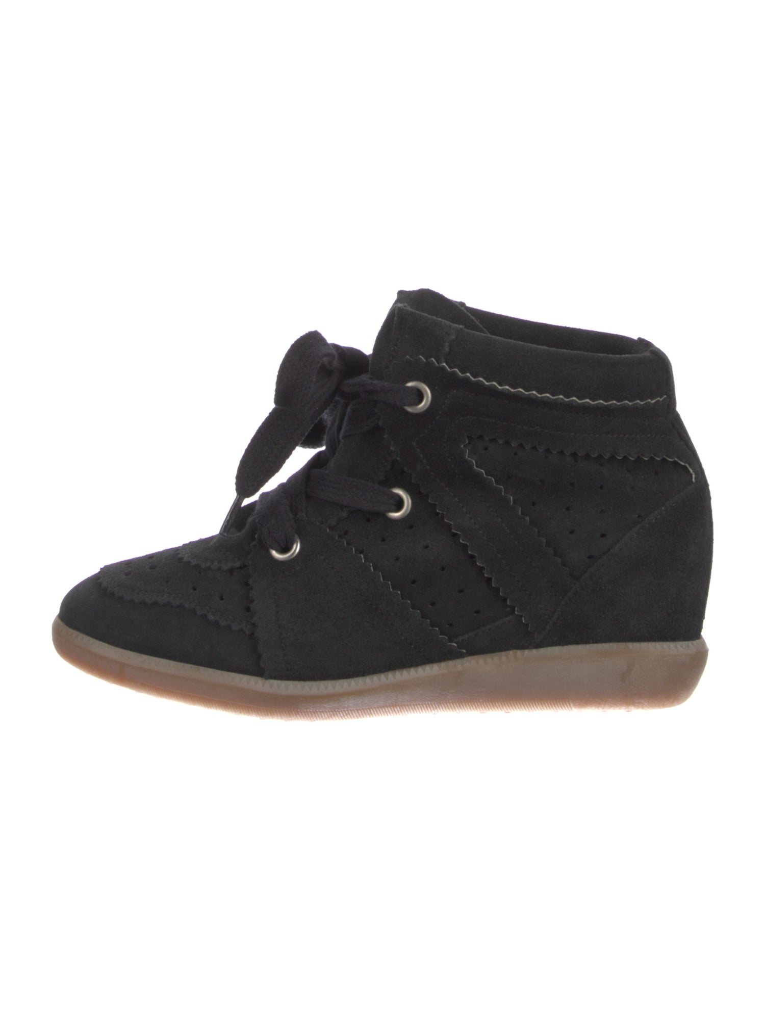 Étoile Isabel Marant Suede Wedge Sneakers