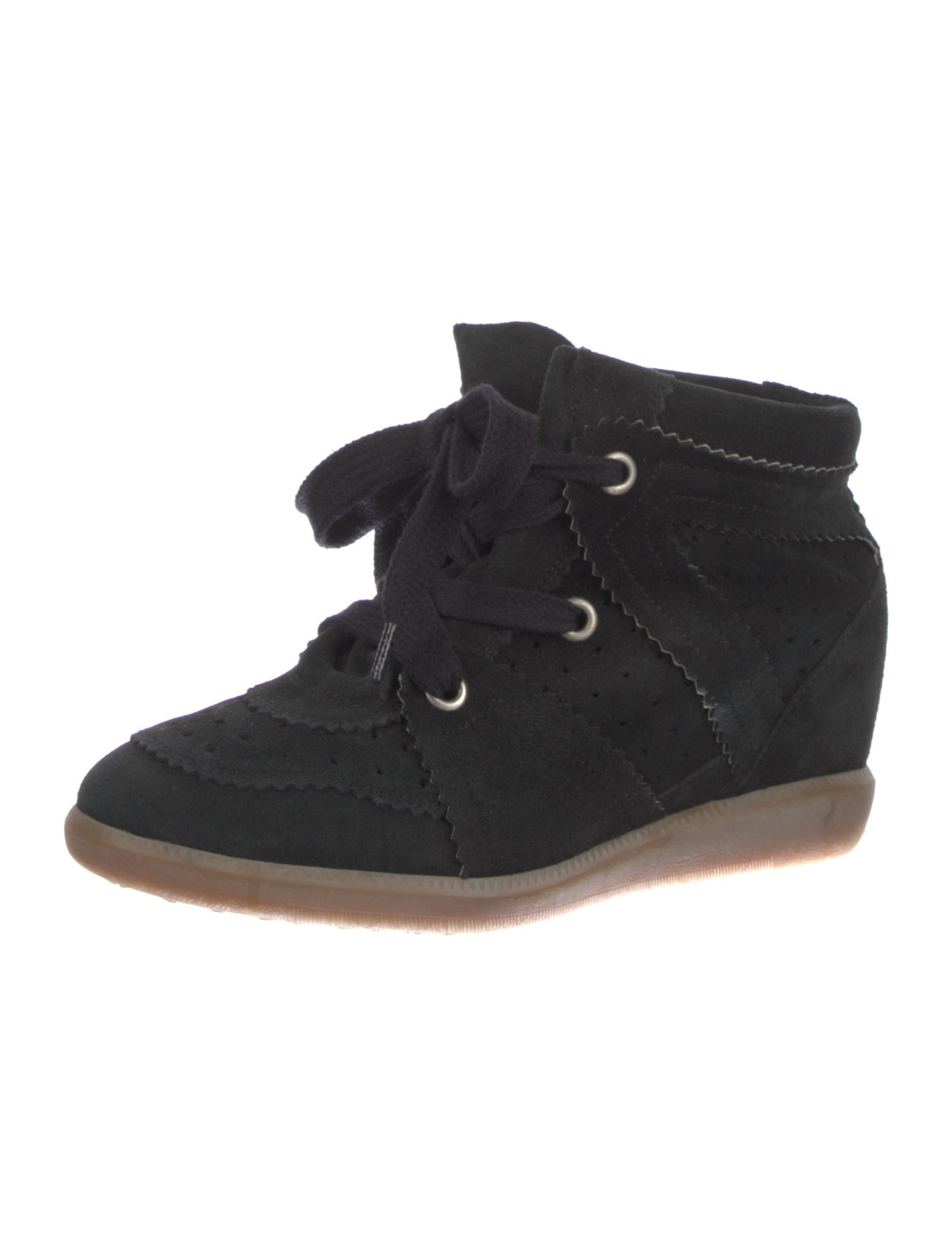 Étoile Isabel Marant Suede Wedge Sneakers