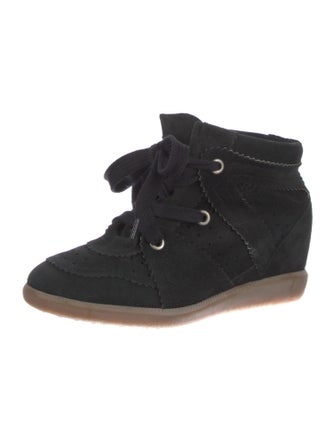Étoile Isabel Marant Suede Wedge Sneakers