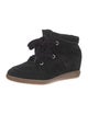 Étoile Isabel Marant Suede Wedge Sneakers