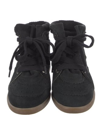 Étoile Isabel Marant Suede Wedge Sneakers