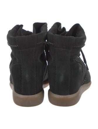 Étoile Isabel Marant Suede Wedge Sneakers