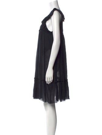Étoile Isabel Marant Linen Knee-Length Dress