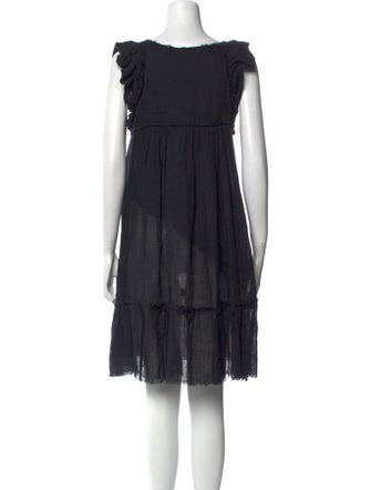 Étoile Isabel Marant Linen Knee-Length Dress