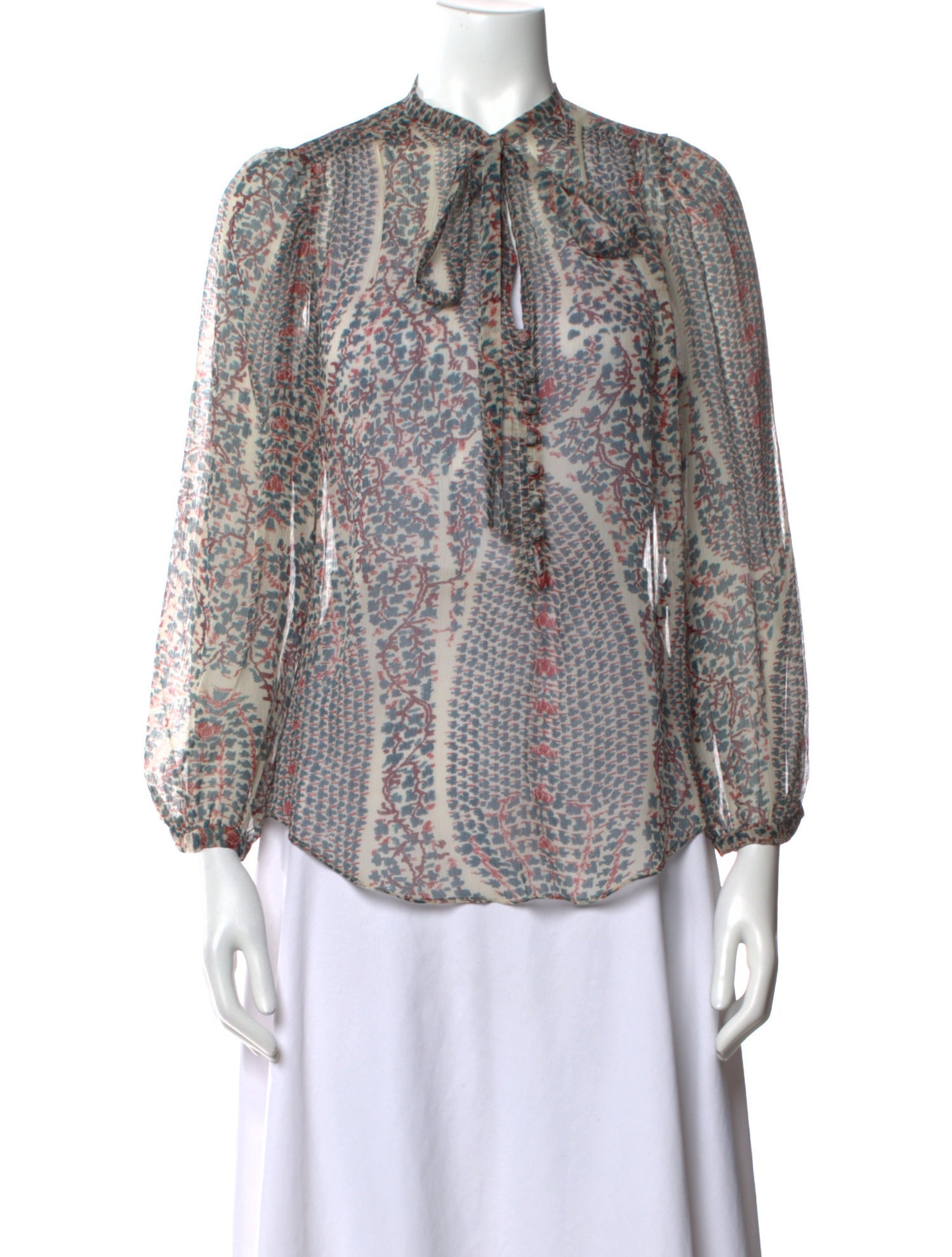 Étoile Isabel Marant Silk Printed Blouse