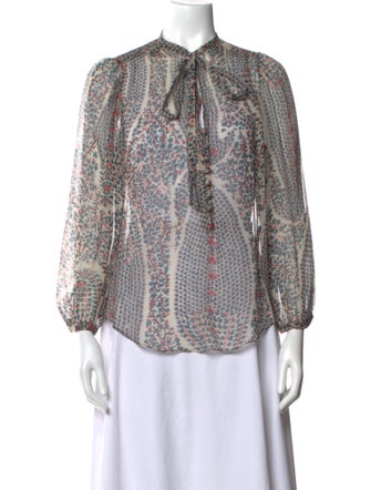 Étoile Isabel Marant Silk Printed Blouse
