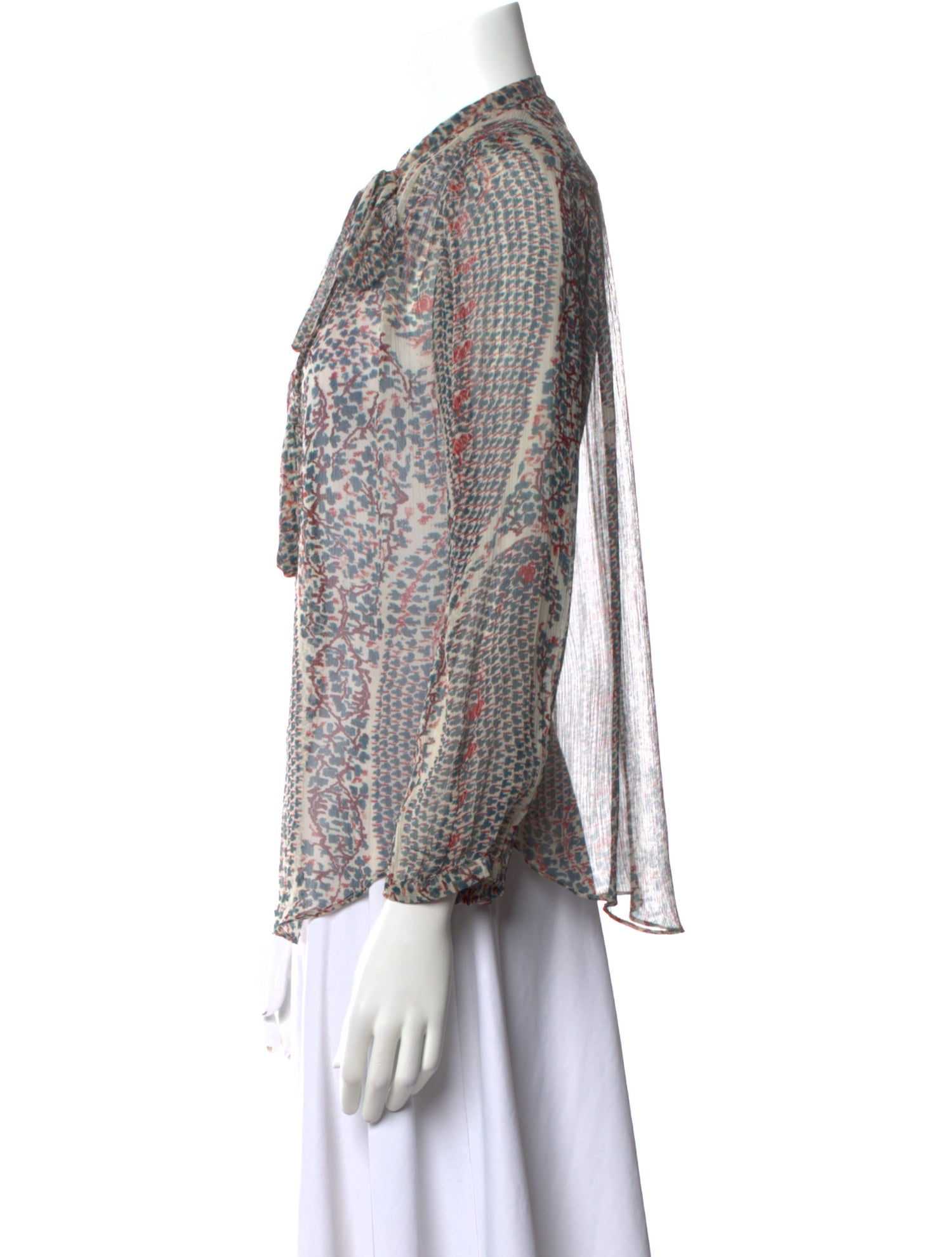 Étoile Isabel Marant Silk Printed Blouse