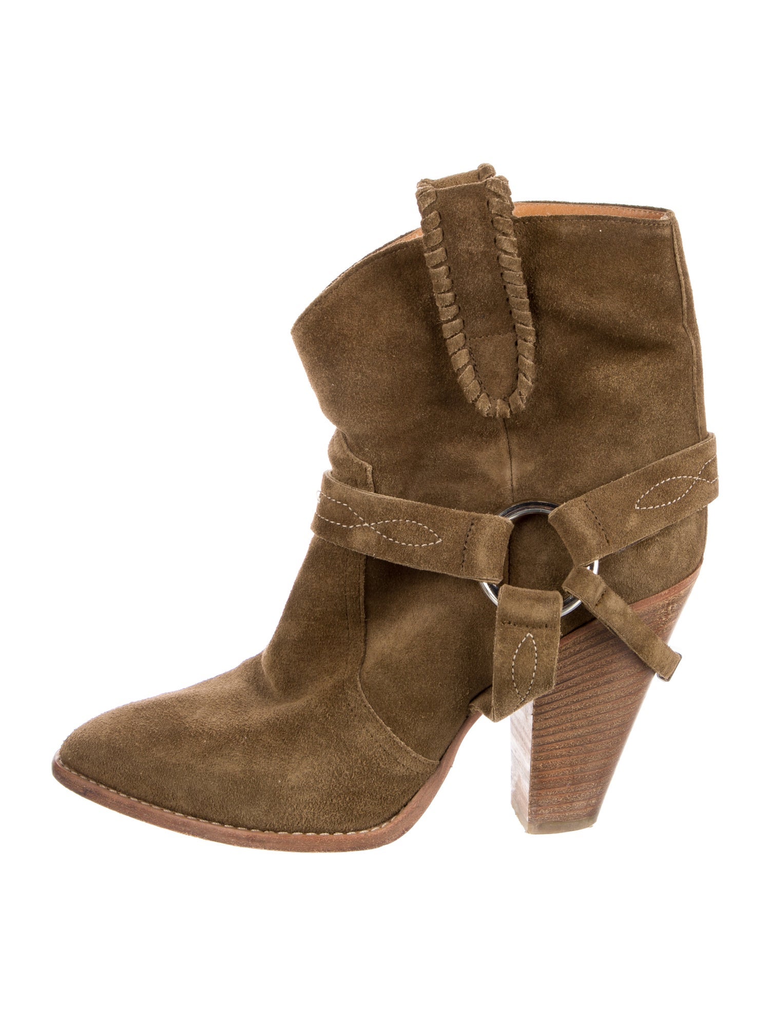 Étoile Isabel Marant Suede Western Boots