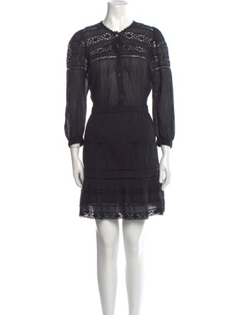 Étoile Isabel Marant Crew Neck Mini Dress