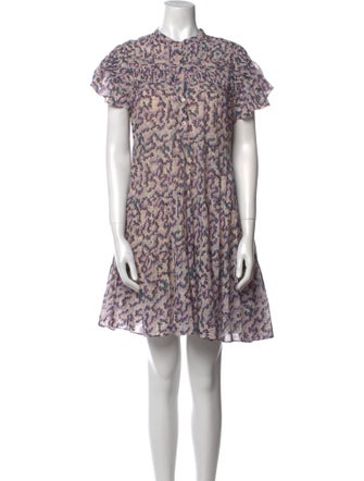 Étoile Isabel Marant Floral Print Knee-Length Dress
