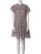 Étoile Isabel Marant Floral Print Knee-Length Dress