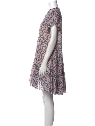 Étoile Isabel Marant Floral Print Knee-Length Dress