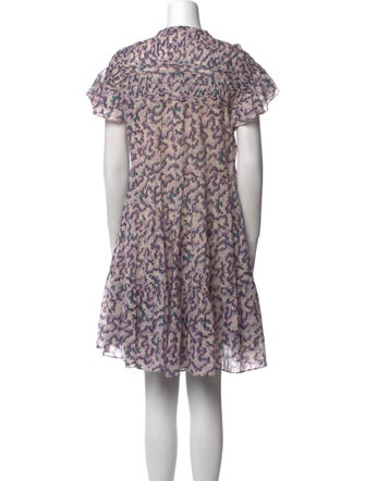 Étoile Isabel Marant Floral Print Knee-Length Dress