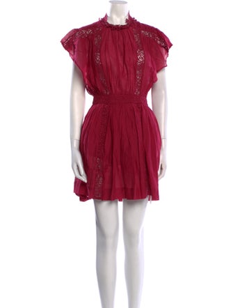 Étoile Isabel Marant Mock Neck Mini Dress