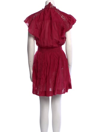 Étoile Isabel Marant Mock Neck Mini Dress