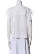 Étoile Isabel Marant Bateau Neckline Short Sleeve Blouse