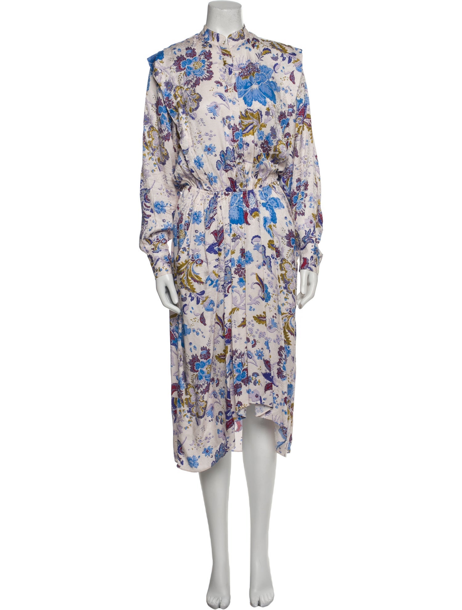 Étoile Isabel Marant Floral Print Midi Length Dress