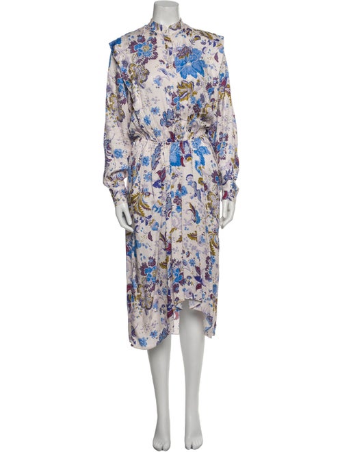 Étoile Isabel Marant Floral Print Midi Length Dress