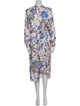 Étoile Isabel Marant Floral Print Midi Length Dress