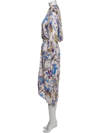 Étoile Isabel Marant Floral Print Midi Length Dress