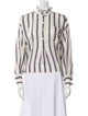 Étoile Isabel Marant Striped Mock Neck Top