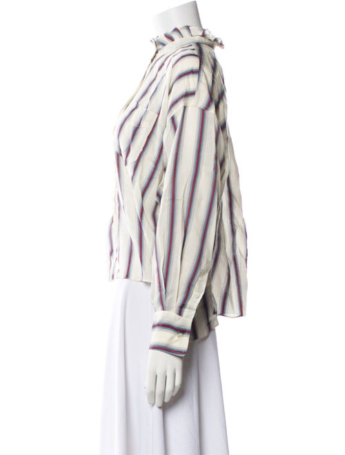 Étoile Isabel Marant Striped Mock Neck Top