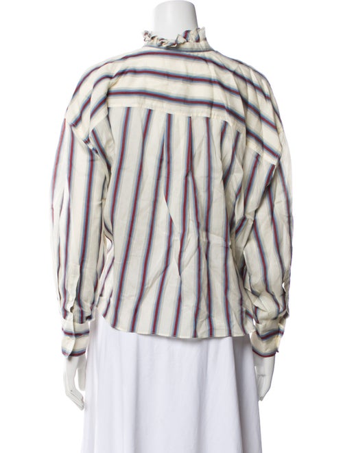 Étoile Isabel Marant Striped Mock Neck Top