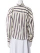 Étoile Isabel Marant Striped Mock Neck Top