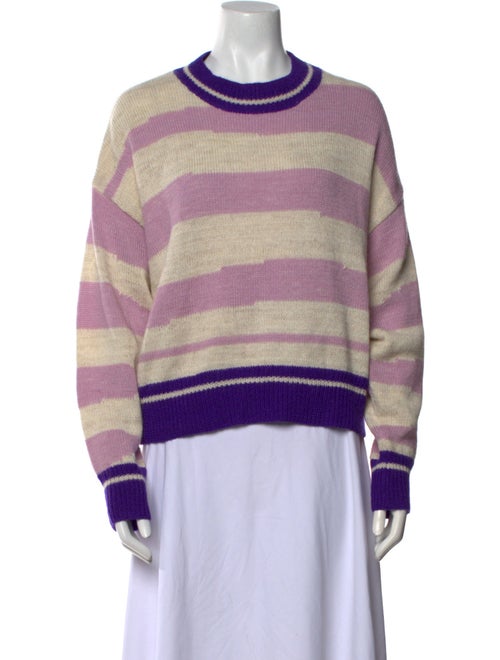 Étoile Isabel Marant Striped Crew Neck Sweater