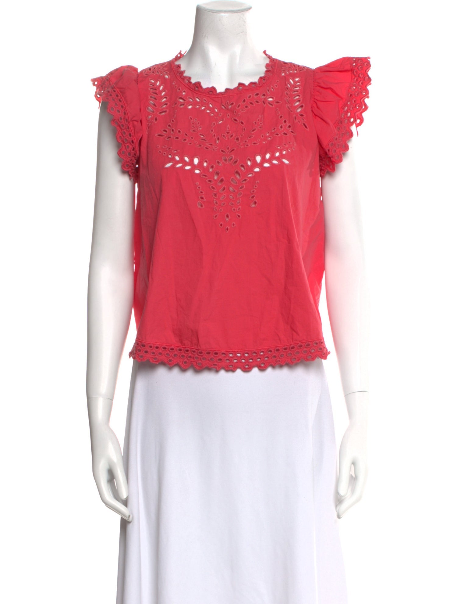 Étoile Isabel Marant Crew Neck Short Sleeve Blouse