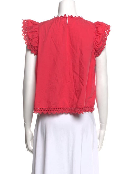 Étoile Isabel Marant Crew Neck Short Sleeve Blouse