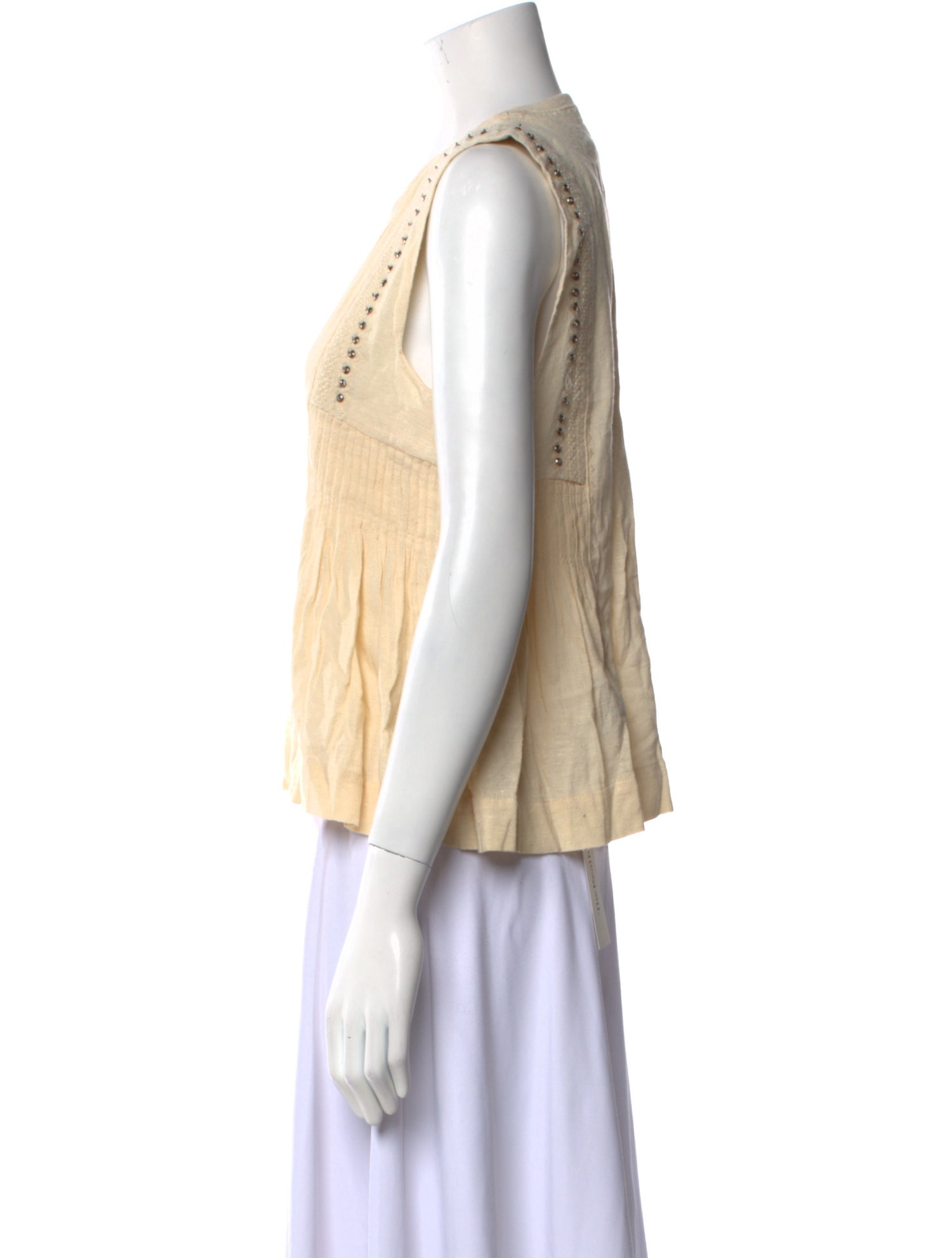 Étoile Isabel Marant V-Neck Sleeveless Blouse