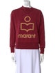 Étoile Isabel Marant Graphic Print Crew Neck Sweatshirt