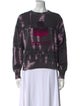 Étoile Isabel Marant Tie-Dye Print Crew Neck Sweatshirt