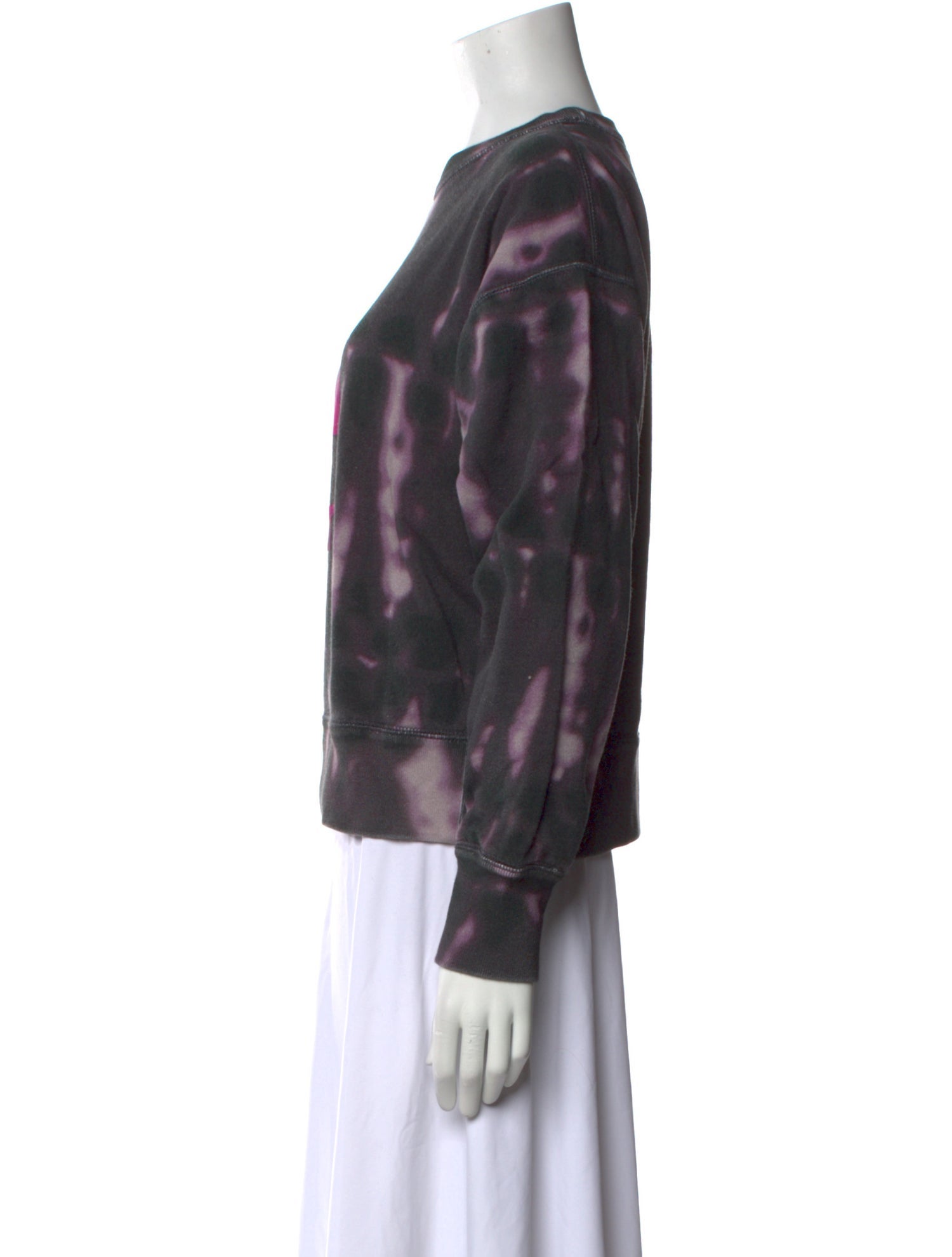Étoile Isabel Marant Tie-Dye Print Crew Neck Sweatshirt