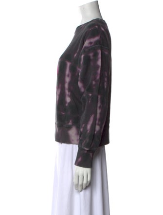 Étoile Isabel Marant Tie-Dye Print Crew Neck Sweatshirt