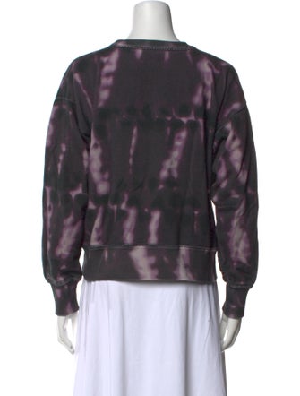 Étoile Isabel Marant Tie-Dye Print Crew Neck Sweatshirt