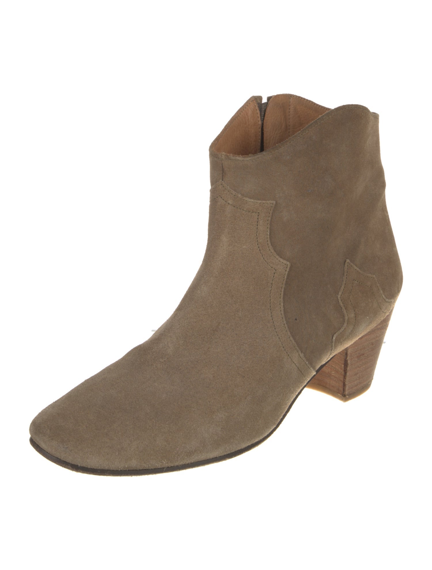 Étoile Isabel Marant Suede Western Boots