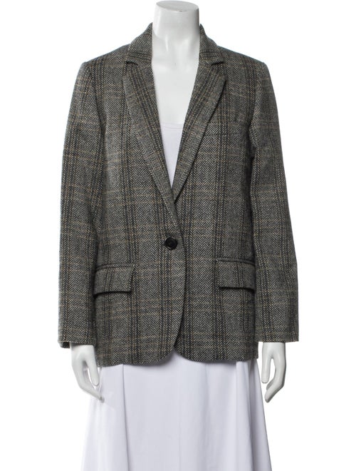 Étoile Isabel Marant Virgin Wool Printed Blazer