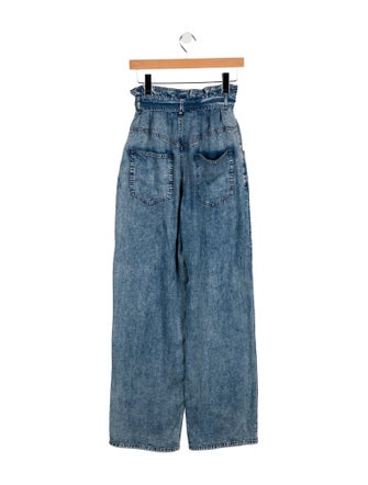 Étoile Isabel Marant High-Rise Wide Leg Jeans